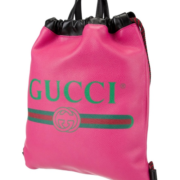 Gucci Drawstring Backpack - Picture 2 of 6
